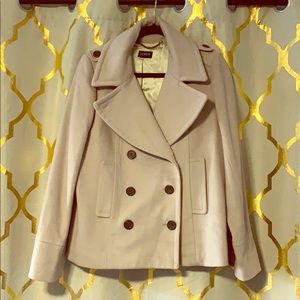 J.Crew Beige Wool Peacoat